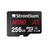 Strontium Nitro A1 256GB Micro SDXC Memory Card 100MB/s A1 UHS-I U3 Class 10 with High Speed Adapter (SRN256GTFU3A1A)