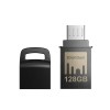 Strontium Nitro USB 128 GB One OTG 3.1 150 MBPS Flash Drive (Grey)