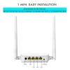 TENDA-N301 N300 WiFi Easy Setup Router | 300Mbps WiFi Speed| Parantal Control | WISP and Repeater Mode