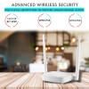 TENDA-N301 N300 WiFi Easy Setup Router | 300Mbps WiFi Speed| Parantal Control | WISP and Repeater Mode