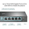 Tp-link Tl-r480t+ Load Balance Broadband Business Router With Up To 4 Wan Ports, Pppoe Server, Advanced Qos And Strong Firewall