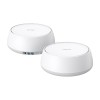 TP-Link Dual-Band BE5000 WiFi 7 Mesh Wi-Fi System (Deco BE25) | 4-Stream 5 Gbps | 240 Mhz Channels | Covers up to 4,600 Sq.Ft | 2X 2.5G Ports Wired Backhaul | VPN,MLO, AI-Roaming, HomeShield (2-Pack)