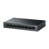 TP-Link LS109P 9-Port 10/100Mbps Desktop Ethernet Switch with 8-Port PoE+, 63 W PoE Budget, PoE Auto Recovery,Up to 250 m PoE Transmission, Plug & Play, Ideal for IP Surveillance & Network Security