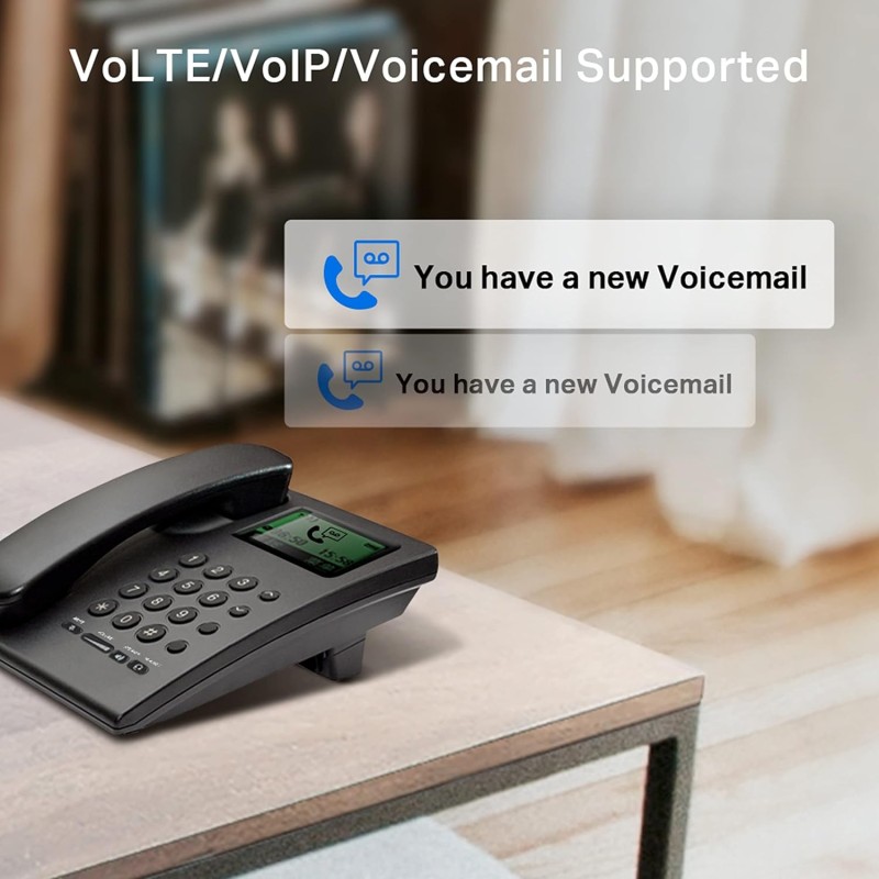 TP-Link TL-MR6500v 300 Mbps 4G LTE Telephony WiFi Router Black