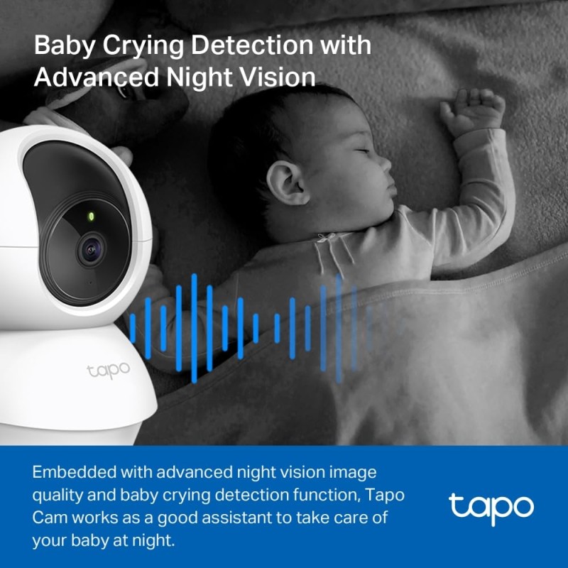 TP-Link Tapo C200C New Pan/Tilt Home Security Wi-Fi Camera