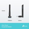 TP-Link UB500 Plus USB Bluetooth 5.3 Adapter, Mini, Plug and Play, Long Range Antenna, Supports Win 7/8.1/10/11, for Desktop