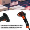 TVS Electronics BS-L100 Plus Barcode Scanner 1D High-Speed Scan Handheld Reader for Mobile Payment Retail Store Supermarket