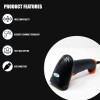 TVS Electronics BS-L100 Plus Barcode Scanner 1D High-Speed Scan Handheld Reader for Mobile Payment Retail Store Supermarket
