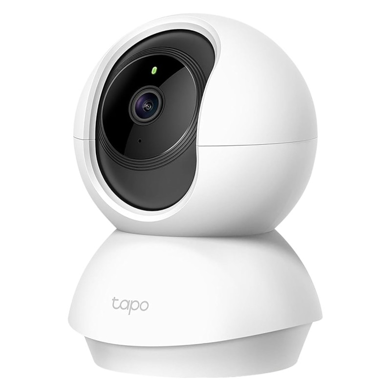 Tapo C210 360° 3MP Full HD 2304 X 1296P Video Pan/Tilt Smart Wi-Fi Security Camera | Alexa Enabled | 2-Way Audio| Night Vision| Motion Detection | Indoor CCTV White