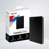Toshiba Canvio Slim 2TB Portable External HDD - USB 3.0 for PC Laptop Windows External Hard Drive - Black