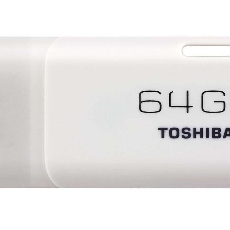 Toshiba Hayabusa 64GB USB 2.0 Pendrive (White)