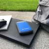 Transcend 4TB External HDD - One Touch auto Backup | RecoveRx Software | USB 3.1 Gen 2 for Windows and Mac | Portable Hard Drive Navy Blue TS4TSJ25H3B