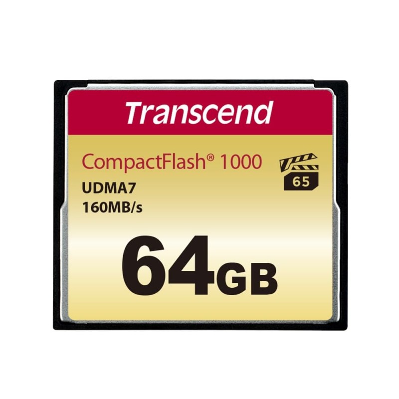 Transcend Information 64GB Compact Pen Card - TS64GCF1000 (160/120 MB/s)