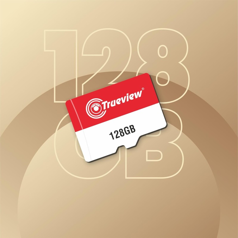 Trueview Memory Card 128GB Class 10, Up to 70 Mbps Reading & 30 Mbps Writing Speed with High Performance
