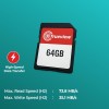 Trueview Memory Card Grade UHS-3 Class 10, Up to 70 Mbps Reading & 30 Mbps Writing Speed (64, GB)