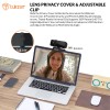 Tukzer 2.1 MP Full HD 1080P Web Camera, CMOS Webcam with Microphone| (C01-Black)