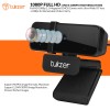 Tukzer 2.1 MP Full HD 1080P Web Camera, CMOS Webcam with Microphone| (C01-Black)