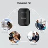 Tukzer 4G LTE Wireless Dongle with All SIM Network Support | Plug & Play Data Card Stick with up to 150Mbps WiFi Hotspot | 2100mAh Rechargeable Battery| SIM Adapter Included, Single_Band (Black)