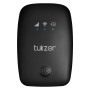 Tukzer 4G LTE Wireless Dongle with All SIM Network Support | Plug & Play Data Card Stick with up to 150Mbps WiFi Hotspot | 2100mAh Rechargeable Battery| SIM Adapter Included, Single_Band (Black)