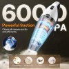 UN1QUE Vacuum Cleaner for Car Use with DC 12V & LED Light Car Vacuum 4m Power Cord 6000pa Powerful Suction