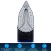 USHA Aqua Glow 2000 watts Steam Iron with Innovative Led Indicator | Ceramic Soleplate |Powerful Steam Output upto 20gm/min (Blue)