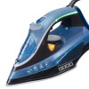 USHA Aqua Glow 2000 watts Steam Iron with Innovative Led Indicator | Ceramic Soleplate |Powerful Steam Output upto 20gm/min (Blue)