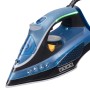 USHA Aqua Glow 2000 watts Steam Iron with Innovative Led Indicator | Ceramic Soleplate |Powerful Steam Output upto 20gm/min (Blue)