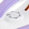 USHA Armor 1100 watts Dry Iron with Shock Proof Plastic Body | Single Coat Black Non Stick Soleplate for Longer Durability|(Purple & White)