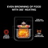 USHA Ichef Smart Air Fryer 4.5L,10 In 1 Functions10 Preset Menu|Digital Display&Touch Panel