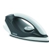 USHA Plastic Usha Aurora 1000Watt Dry Iron with Innovative Tail Light Indicator|Black Non Stick Soleplate for Longer Durability (Grey & White)