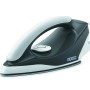 USHA Plastic Usha Aurora 1000Watt Dry Iron with Innovative Tail Light Indicator|Black Non Stick Soleplate for Longer Durability (Grey & White)