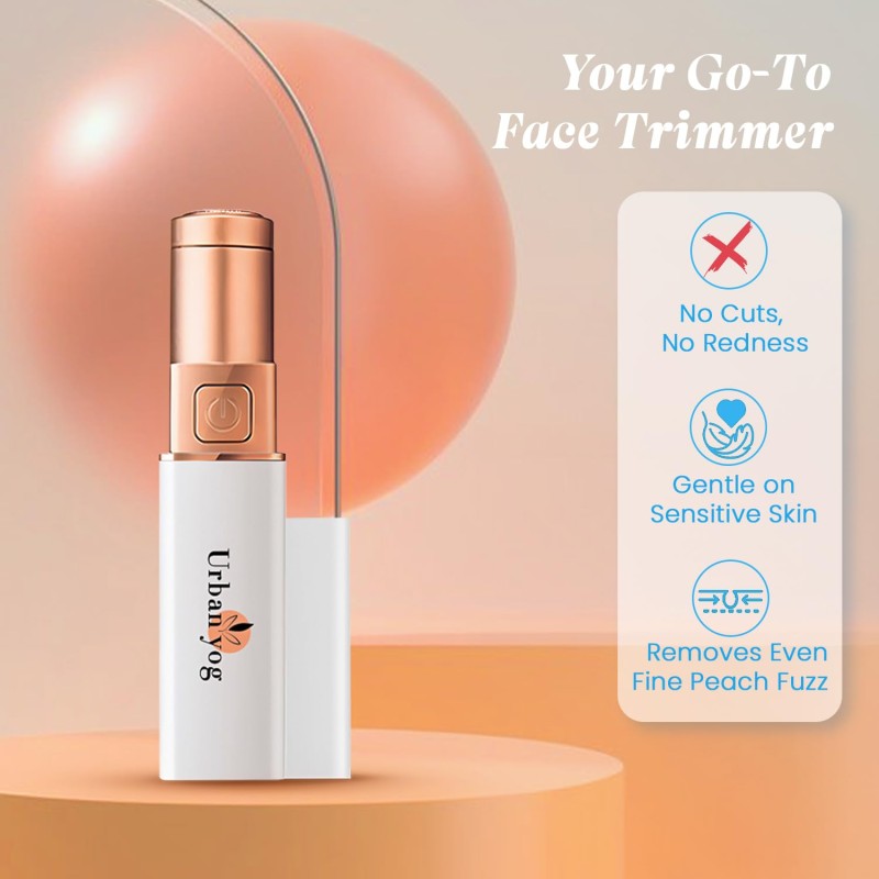 Urban Yog Electric Facial Hair Removal Machine | Face Hair Remover for Women | Painless Facial Epilator | Eyebrow Trimmer 