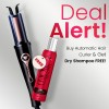 Urban yog MakeMeeBold Automatic Hair Curler| Easy Two-Way Curling Iron with 4 Temperature Settings