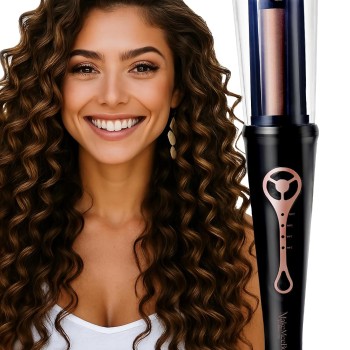 Urban yog MakeMeeBold Automatic Hair Curler| Easy Two-Way Curling Iron with 4 Temperature Settings