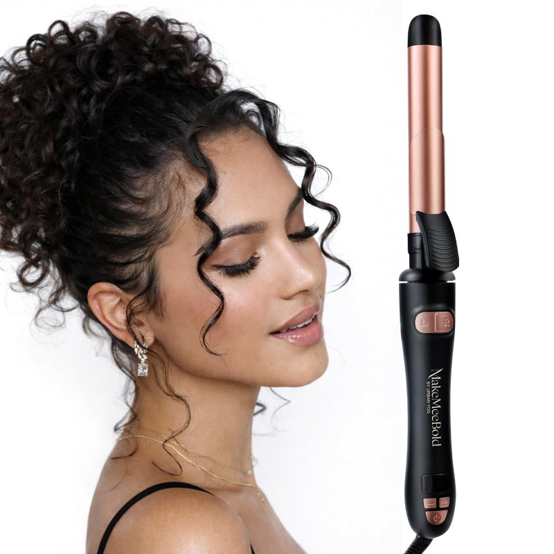Urban yog MakeMeeBold Automatic Hair Curler| Easy Two-Way Curling Iron with 4 Temperature Settings