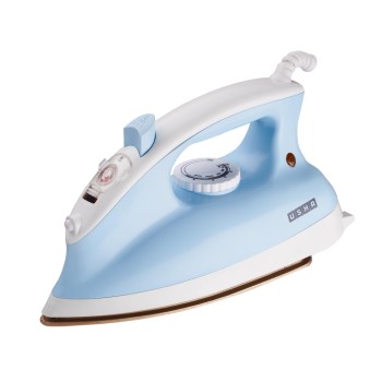 Usha Goliath Spray Tech 1200Watt Dry Iron with Water Spray Feature | Double Coated Golden Non Stick Soleplate for Longer Durability (Blue & White)