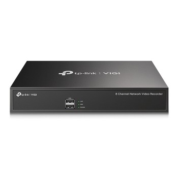 VIGI NVR1008H VIGI 8 Channel Network Video Recorder | H.265+ | 80 Mbps Video Access Bandwidth | Two-Way Audio | Remote Monitoring | ONVIF