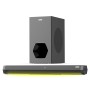 VW Hunter Bar | 160W Soundbar | 2.1 Channel Home Theatre | Deep Bass from 6.5” Subwoofer | Multiple Connectivity (Black)