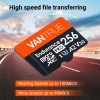 Vantrue 256GB microSDXC UHS-I U3 4K UHD Video High Speed Transfer Monitoring SD Card