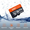 Vantrue 256GB microSDXC UHS-I U3 4K UHD Video High Speed Transfer Monitoring SD Card