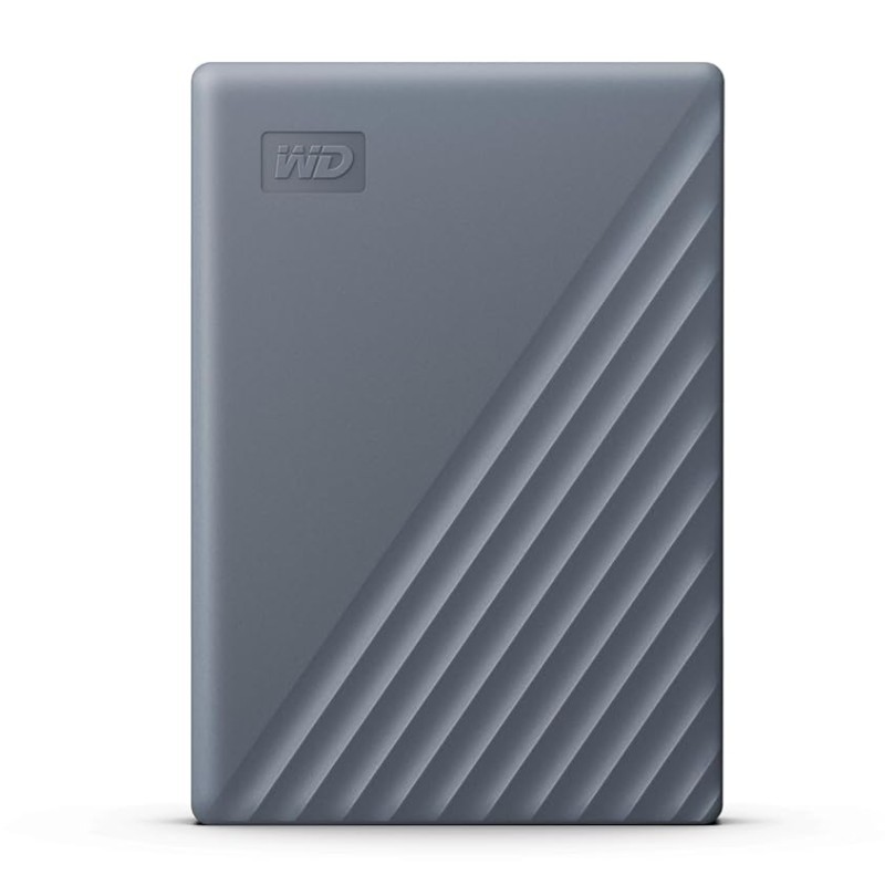 WD 2TB Portable Hard Drive, Works with USB-C and USB-A Devices, Windows PC, Mac, Chromebook, Gaming Consoles, and Mobile Devices - WDBRMD0020BGY-WESN