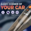 WOSCHER AutoVac Portable Car Vacuum Cleaner |110W | 5000PA Suction Power | Powerful Handheld Vacuums for Deep Cleaning Black
