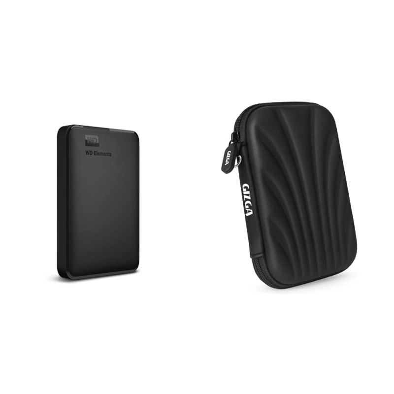 Western Digital WD 2TB Elements Portable Hard Disk Drive, USB 3.0, Compatible with PC