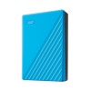 Western Digital WD 2TB My Passport Portable Hard Disk Drive, USB 3.0 with Automatic Backup, 256 Bit AES Hardware External HDD-Blue