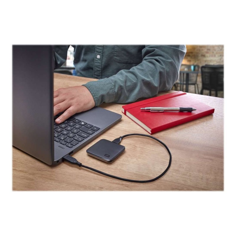 Western Digital WD 480GB Elements Portable Ssd, 400Mb/S R, Upto 2 Meter Drop Protection, PC & MAC Compatible Wdbayn4800Abk-Wesn)