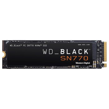 Western Digital WD Black SN770 NVMe 1TB, Upto 5150MB/s PCIe Gen 4 NVMe M.2 (2280), Gaming Storage, Internal Solid State Drive (SSD) (WDS100T3X0E)