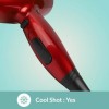 HairKraft HKD1650 Hair Dryer (1600 W, Red)