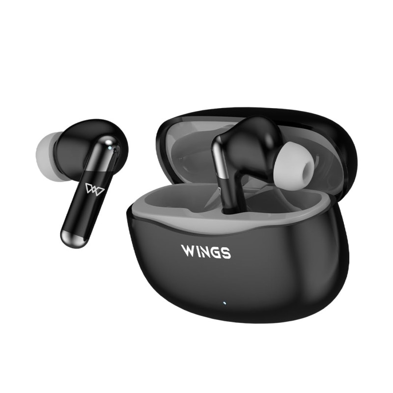 Wings Flobuds 335: Made in India Premium Lifestyle TWS in Ear Earbuds with Smart Enc,High Fidelity 13Mm Drivers,Bluetooth .