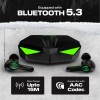 Wings Phantom Truly Wireless in Ear Earbuds with LED Battery Indiacator 50ms Low Latency 40Hrs Playtime, MEMS with Mic.