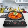 Wipro 2000 watt Induction Cooktop Sensor Feather Touch (Black) with Crystal Glass Plate |Manual